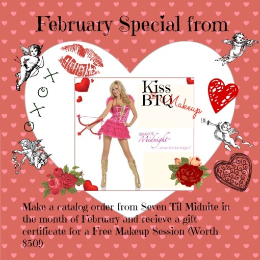 February Special at Kiss & Makeup Boutique In Amarillo, Tx 